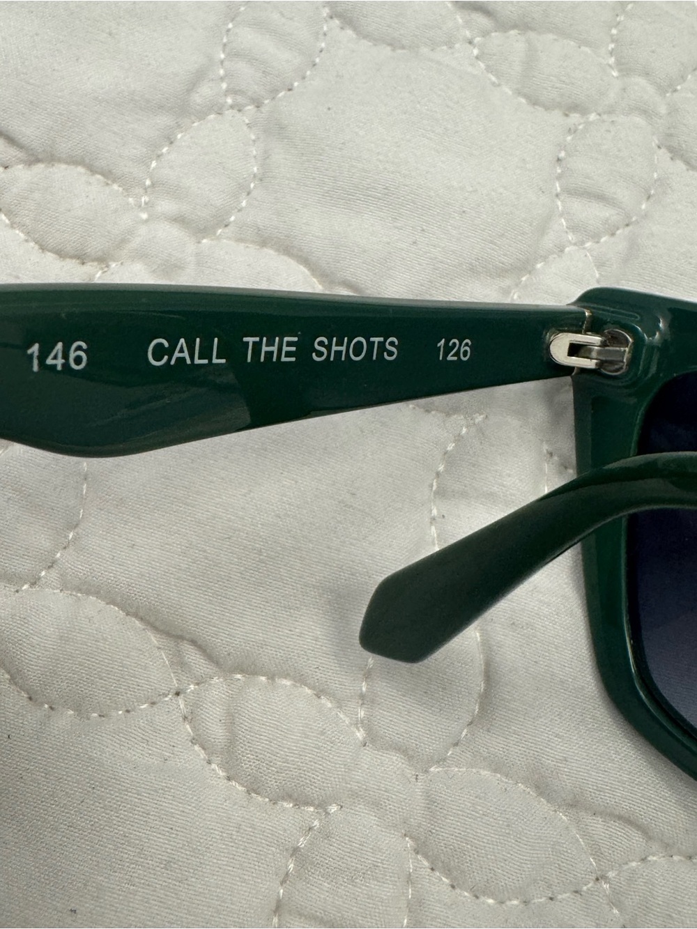 Quay Call the Shots Green Smoke Sunglasses - Picture 6 of 9